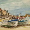 wachtende bootjes